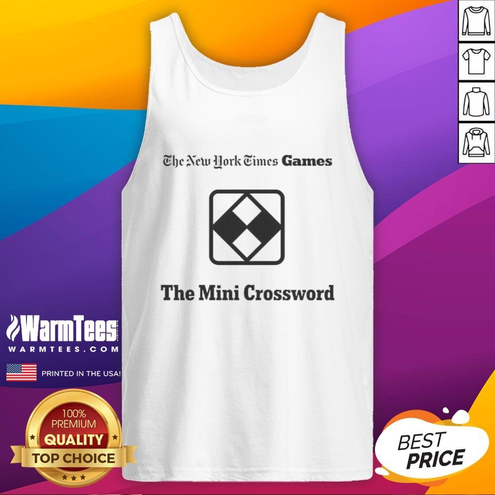 Official NYT Mini Crossword The New York Times Games T-Shirt - Image 4