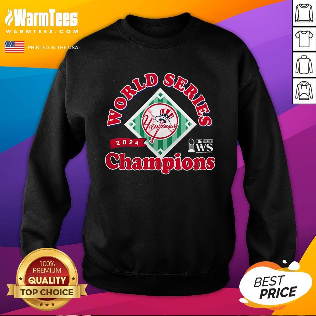 Official New York Yankees 2024 World Series Champions Franchise T-Shirt - Image 4