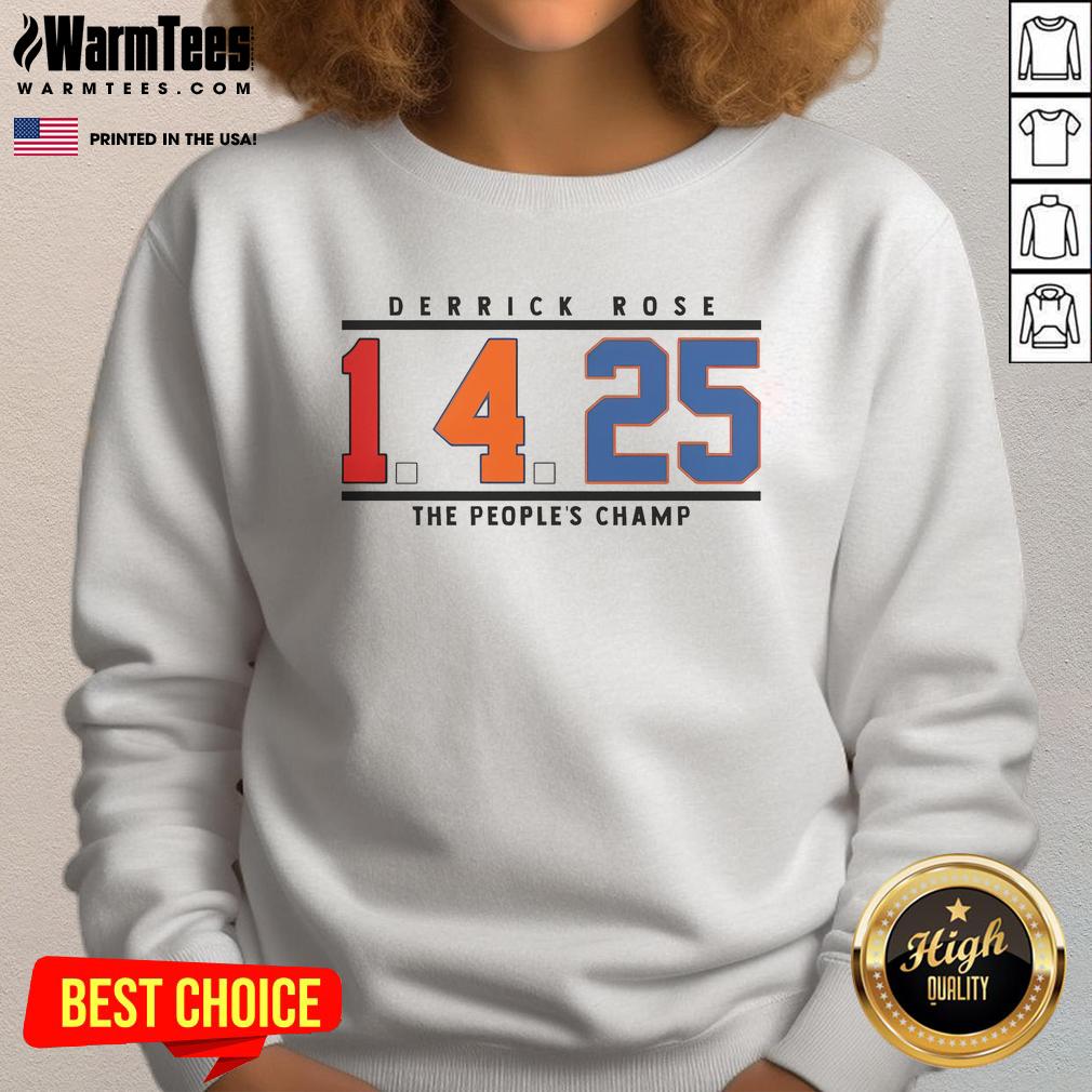 Official Nice Derrick Rose 1 4 25 Basketball Retirement Pooh NY Knicks And Chicago Bulls T-Shirt - Image 5