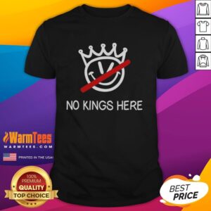 Official No Kings Here Logo T-Shirt