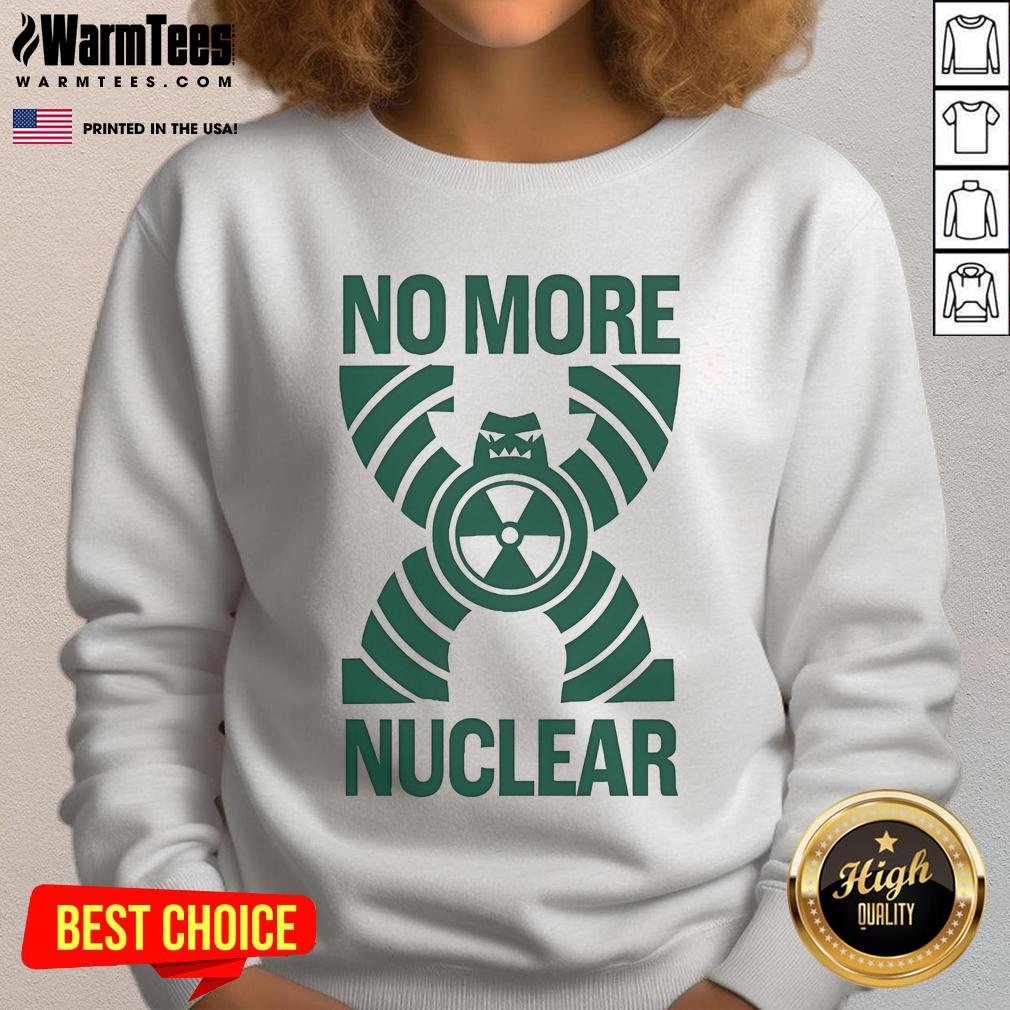 Official No More Nuclear Greenpeace T-Shirt - Image 5
