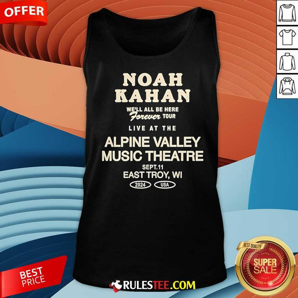 Official Noah Kahan Sept 11 2024 Live At The Alpine Valley East Troy Wi Concert T-Shirt - Image 5