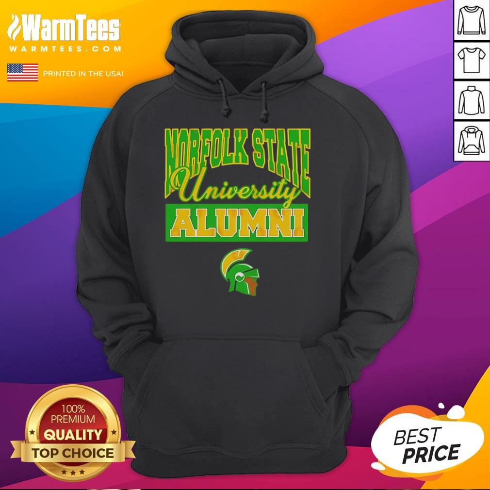 Official Norfolk State University 1935 Alumni Logo T-Shirt - Image 2