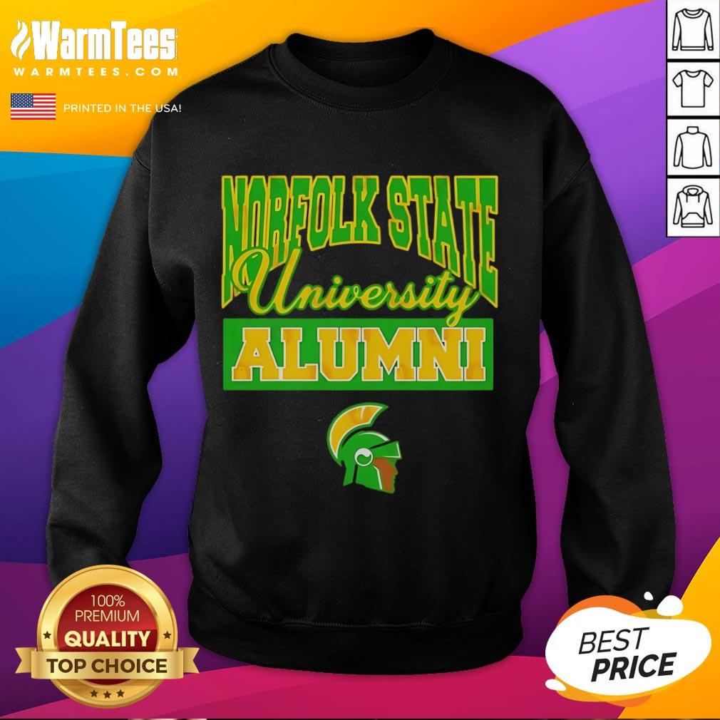 Official Norfolk State University 1935 Alumni Logo T-Shirt - Image 5