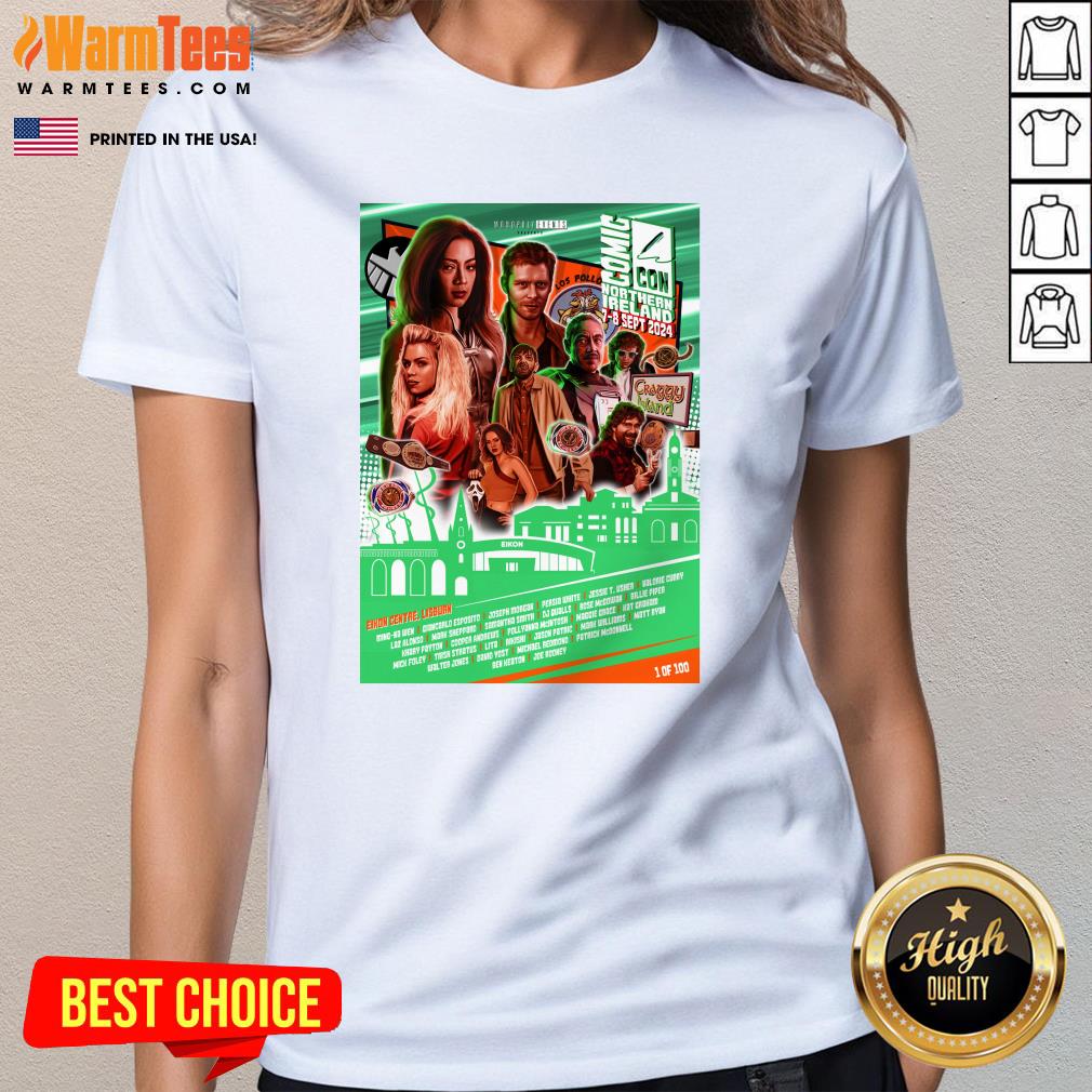 Official Northern Ireland Comic Con Sept 2024 T-Shirt - Image 2