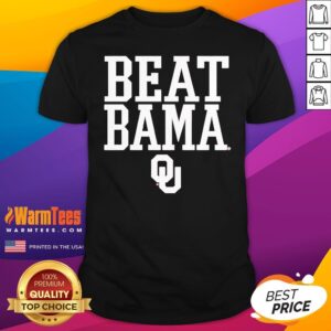 Official Oklahoma Sooners Beat Bama Rally Call T-Shirt