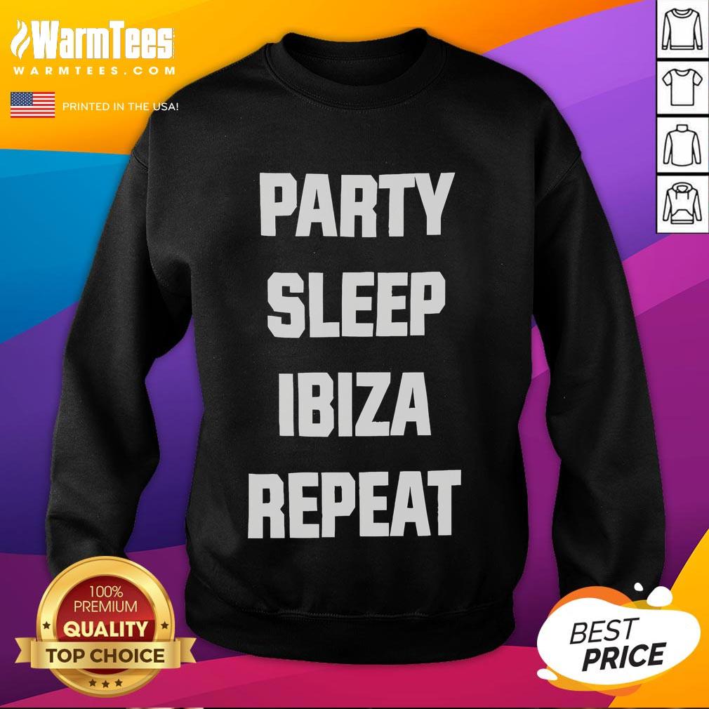 Official Party Sleep Ibiza Repeat T-Shirt - Image 5