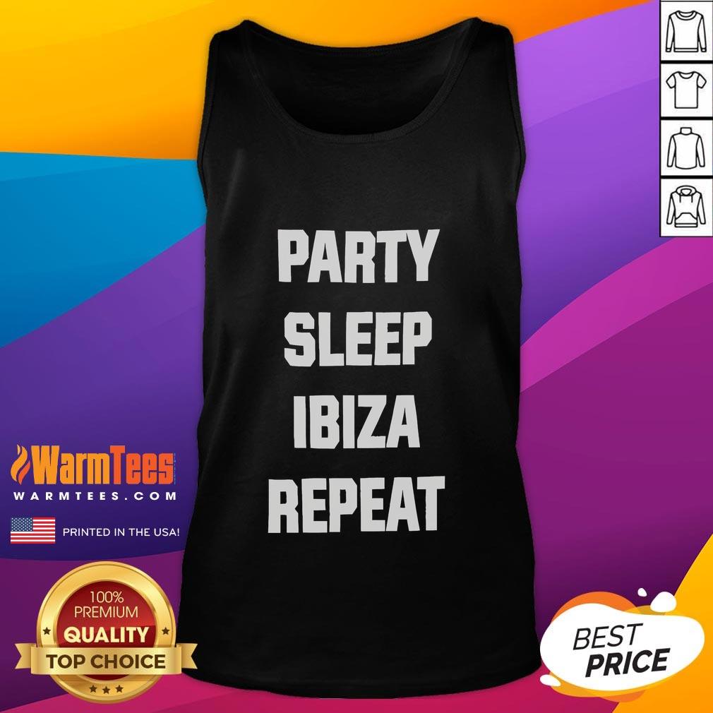 Official Party Sleep Ibiza Repeat T-Shirt - Image 4