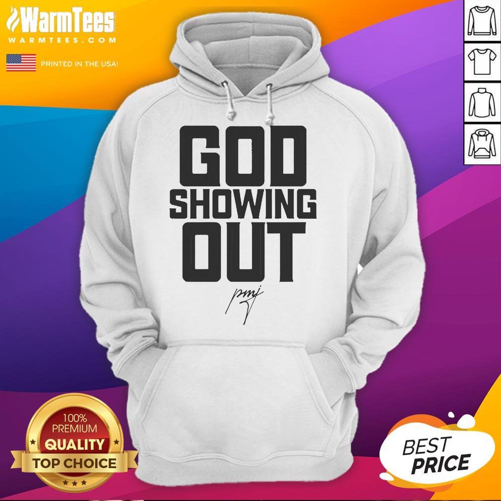 Official Pastor Mike Jr. God Showing Out T-Shirt - Image 2