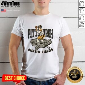 Official Pittsburgh Steelers Justin Fields T-Shirt