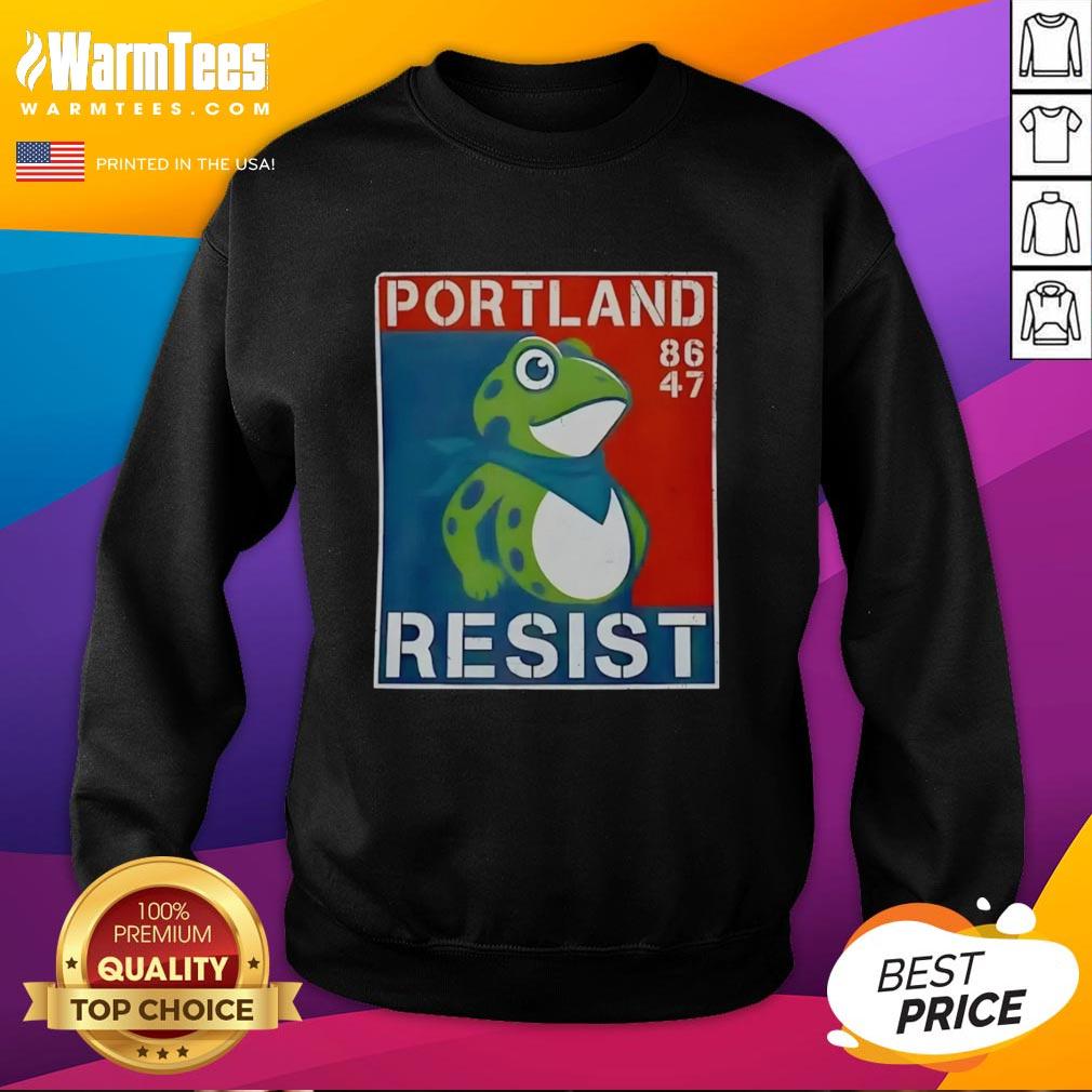 Official Portland Frog 86 47 T-Shirt - Image 5