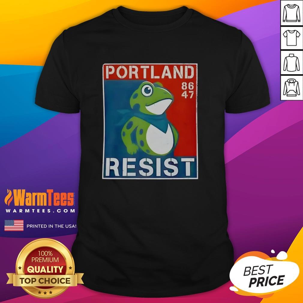 Official Portland Frog 86 47 T-Shirt