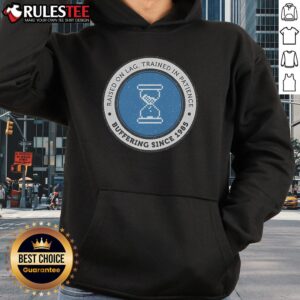 Alternative view of Official Raised On Lag Trained in Patience Buffering Since 1985 T-Shirt