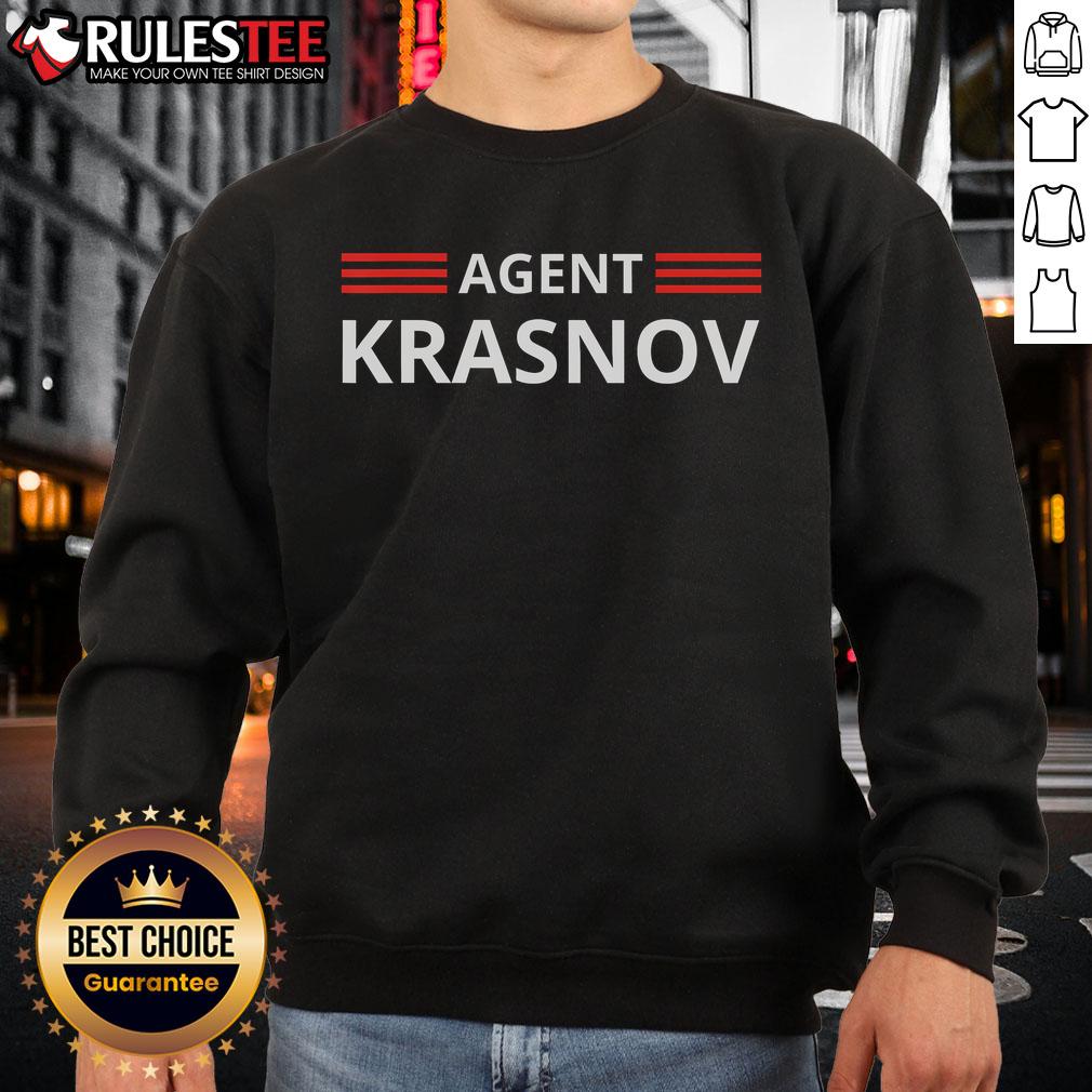 Official Recruited By The KGB Agent Krasnov T-Shirt - Image 5
