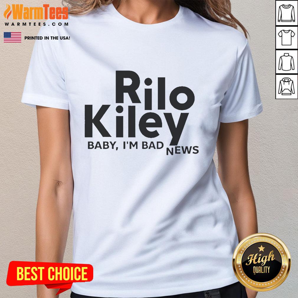 Official Rilo Kiley Baby I'm Bad News Yosemite T-Shirt - Image 3