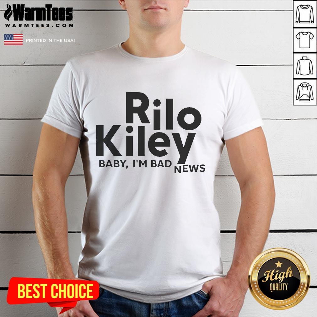 Official Rilo Kiley Baby I'm Bad News Yosemite T-Shirt