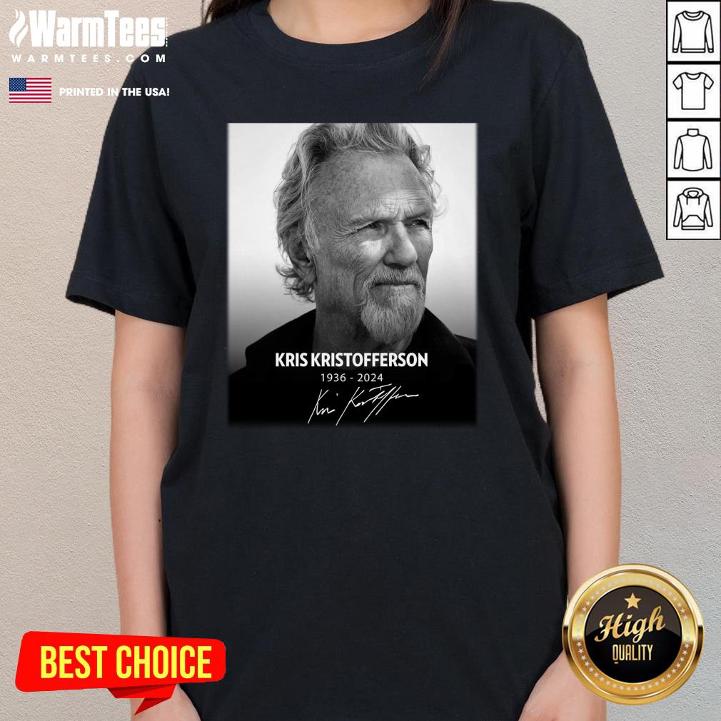 Official Rip Kris Kristofferson 1936 To 2024 T-Shirt - Image 2