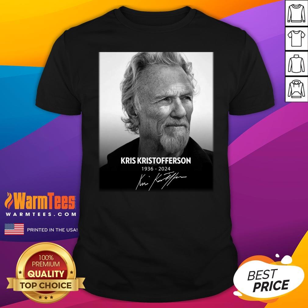 Official Rip Kris Kristofferson 1936 To 2024 T-Shirt