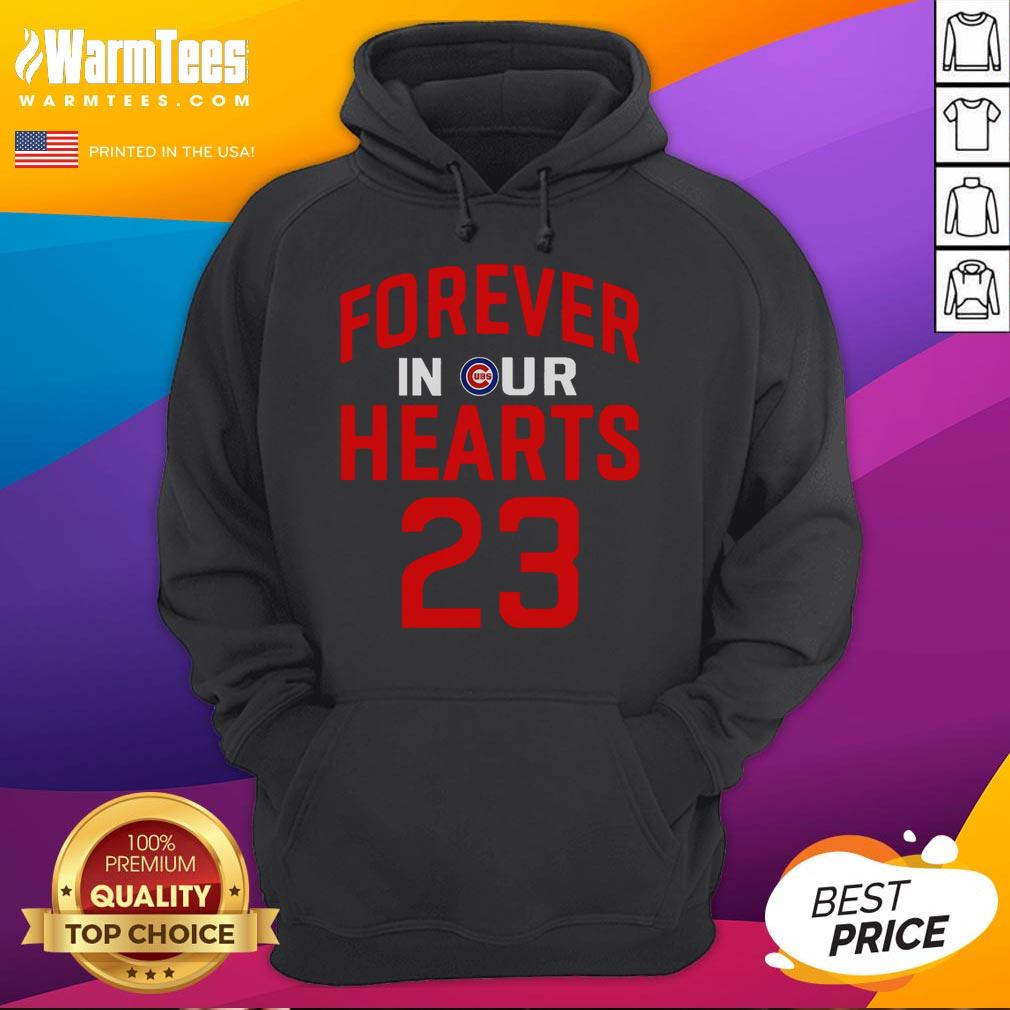 Official Ryne Sandberg Forever 23 In Our Hearts T-Shirt - Image 2
