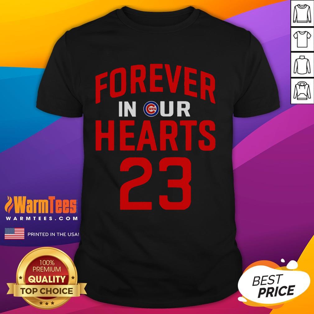 Official Ryne Sandberg Forever 23 In Our Hearts T-Shirt