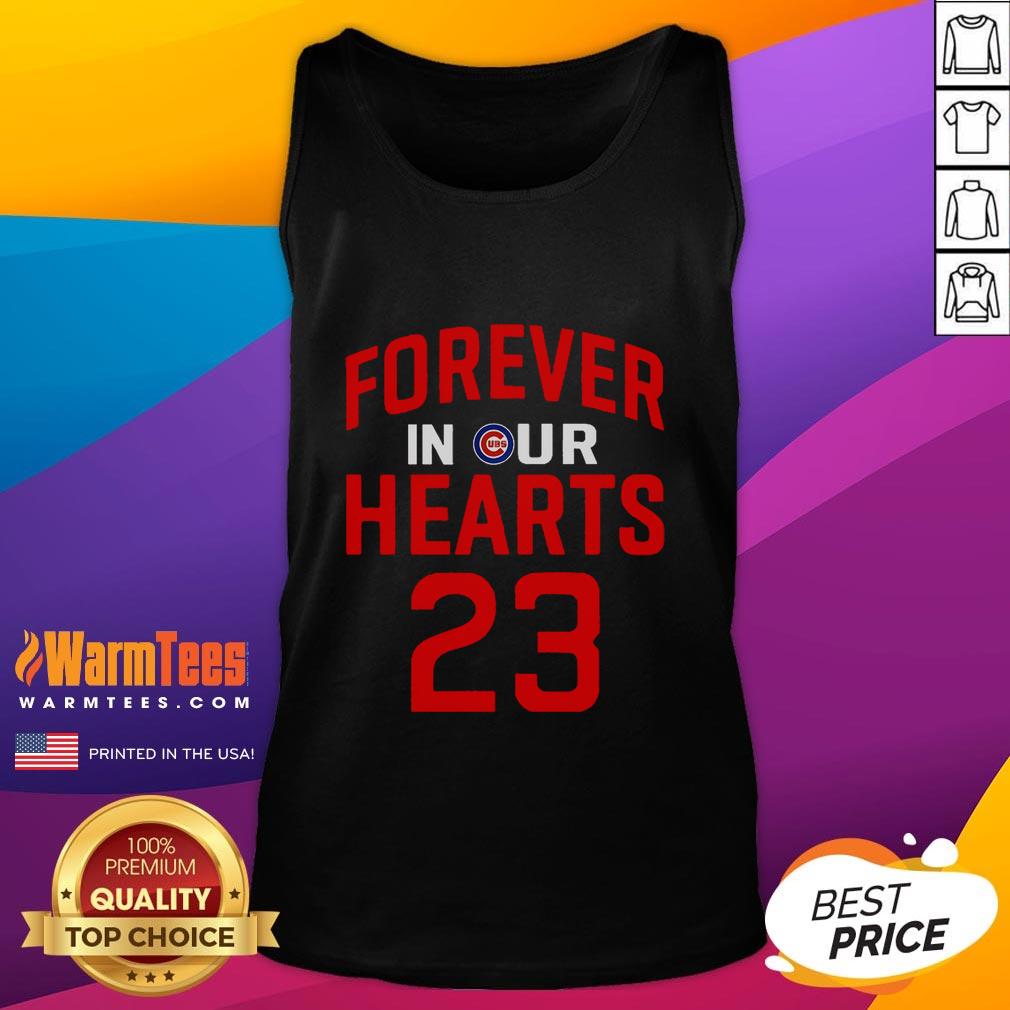 Official Ryne Sandberg Forever 23 In Our Hearts T-Shirt - Image 4
