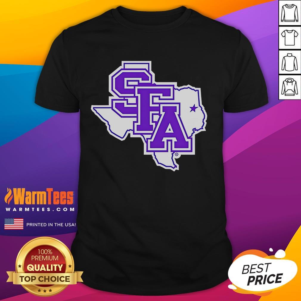 Official SFA Primary Logo Texas T-Shirt