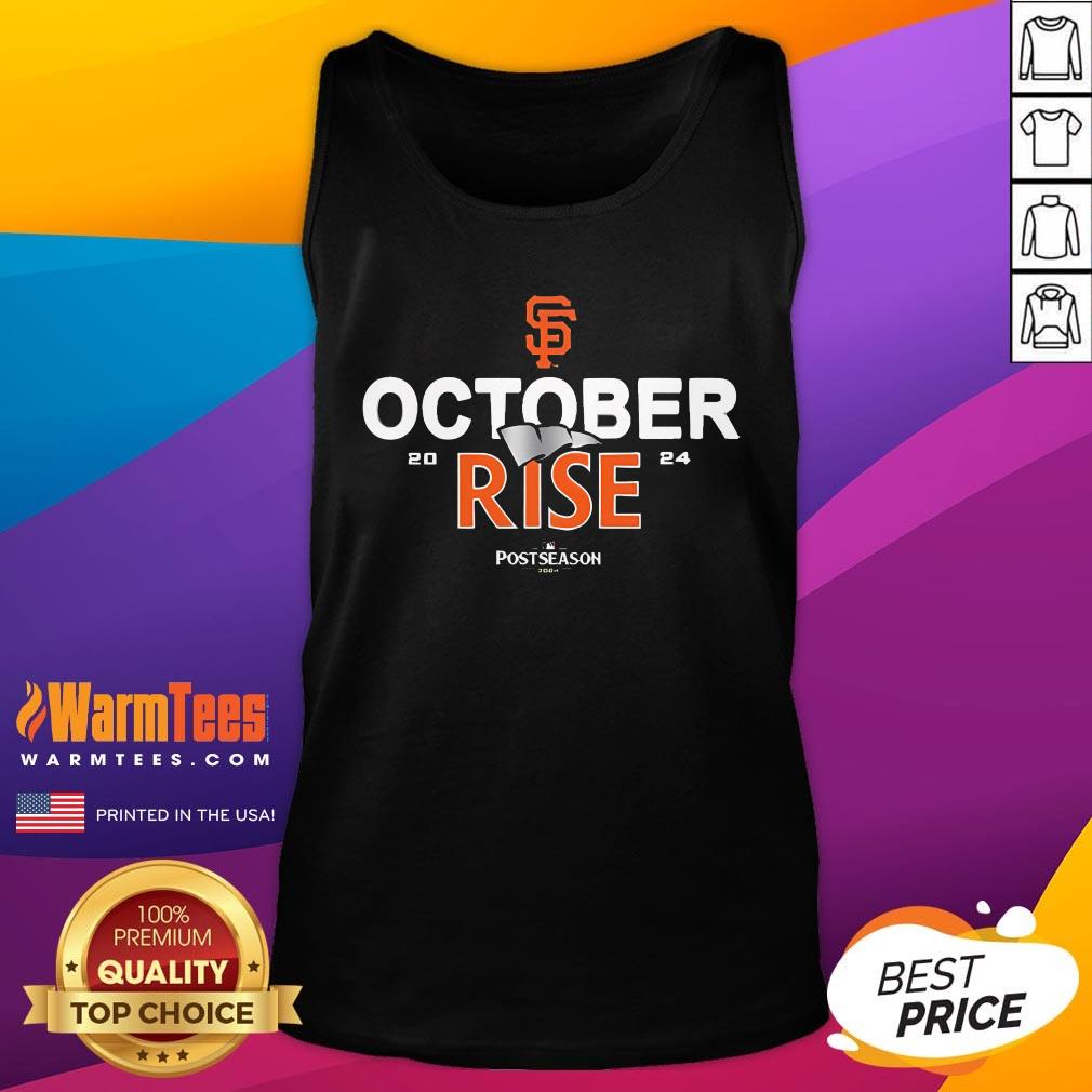 Official San Francisco Giants October Rise 2024 Postseason T-Shirt - Image 5