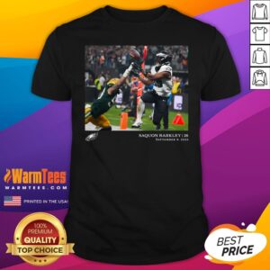 Official Saquon Barkley Philadelphia Eagles NFL Flash Features Week 1 T-Shirt
