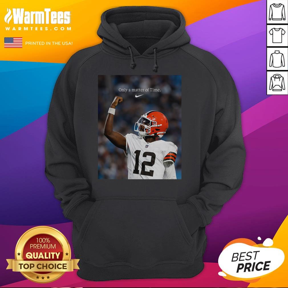 Official Shedeur Sanders Only A Matter Of Time T-Shirt - Image 2
