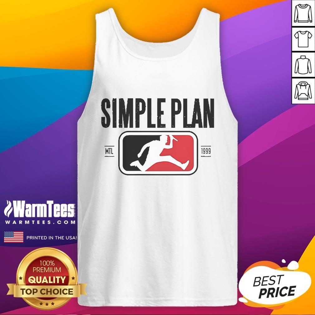 Official Simple Plan Sp Style Logo Raglan T-Shirt - Image 4