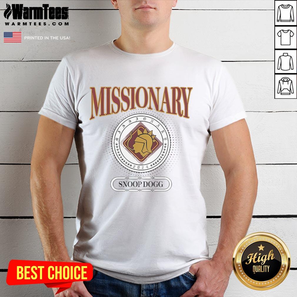 Official Snoop Dogg Missionary Collegiate Cigarettes T-Shirt