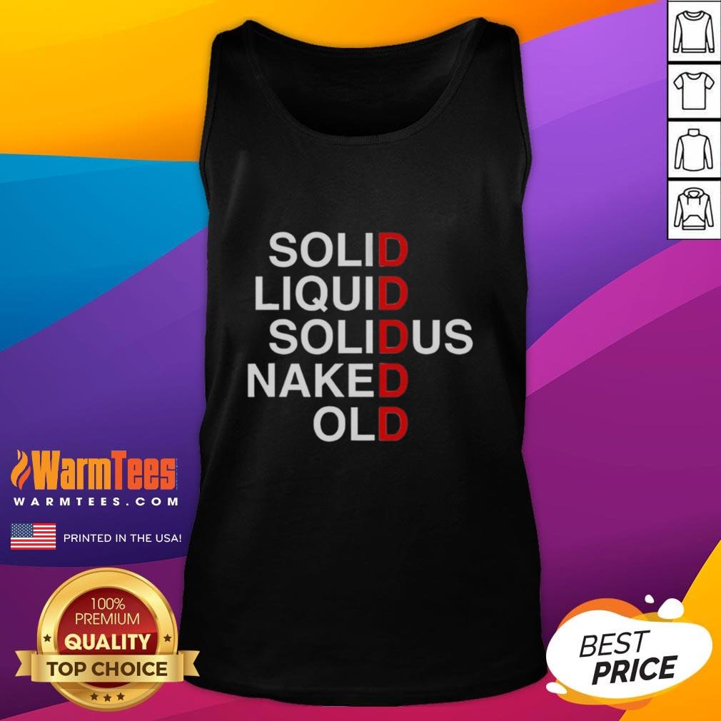Official Solid Liquid Solidus Naked Old T-Shirt - Image 4