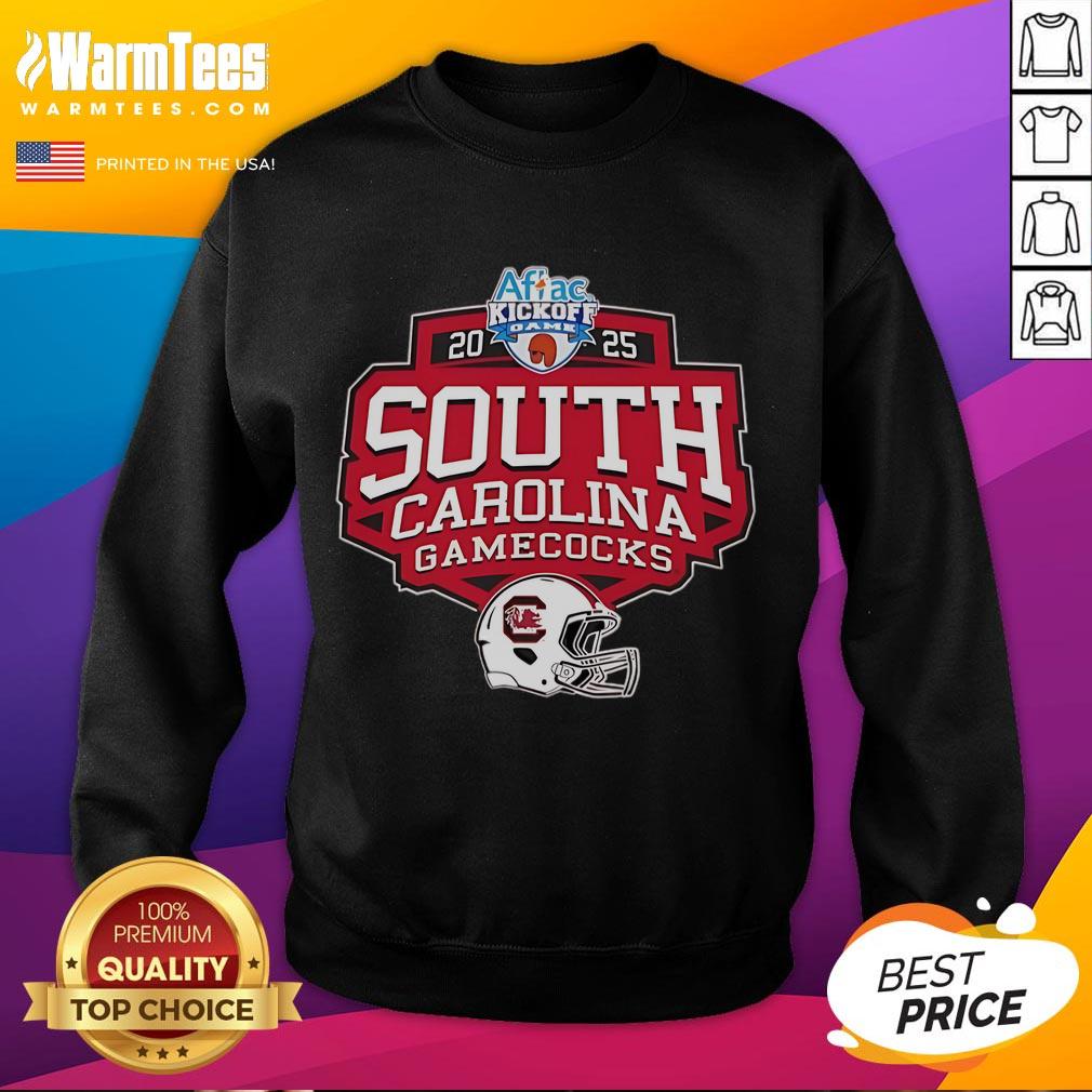 Official South Carolina Gamecocks 2025 Aflac Kickoff Game 2 T-Shirt - Image 5