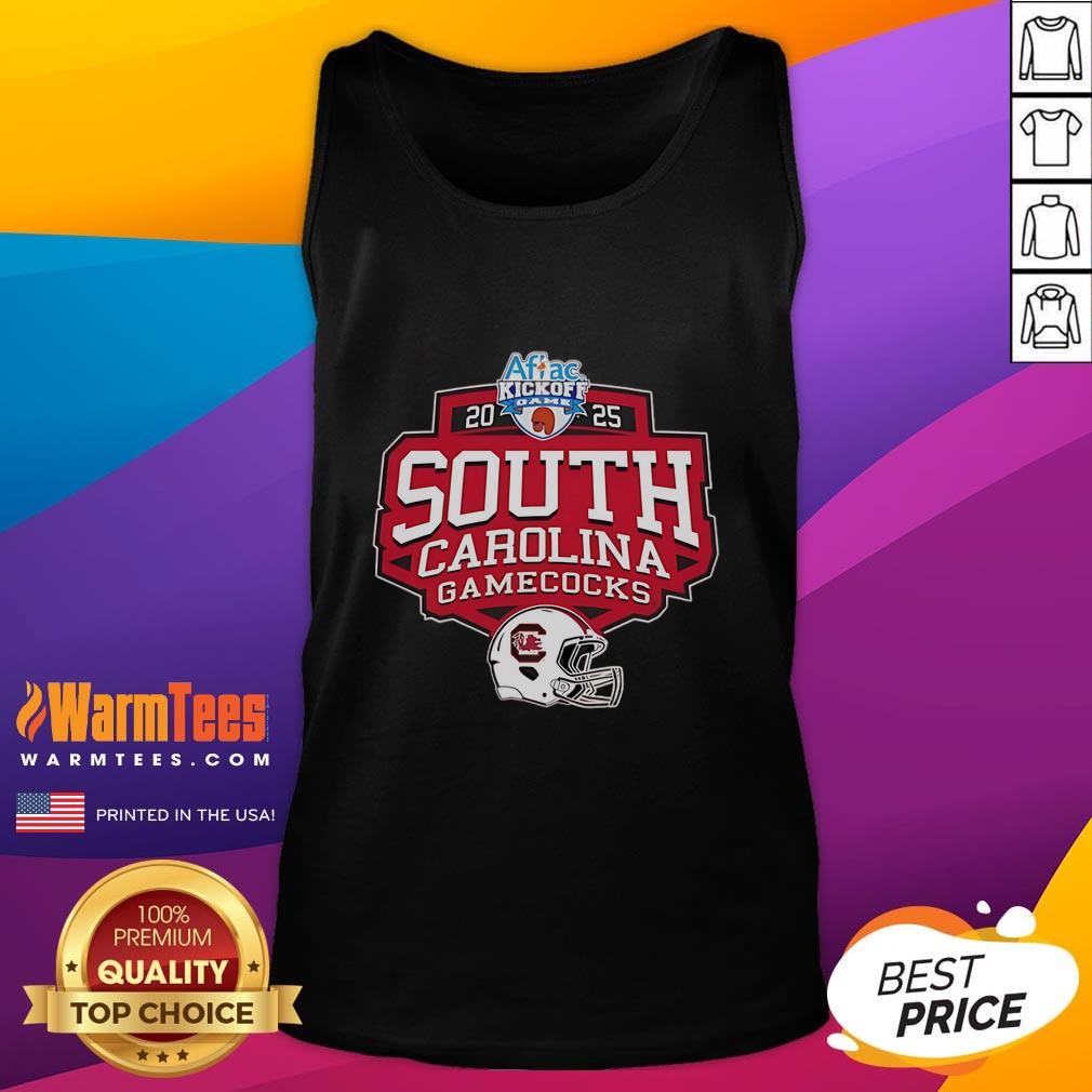 Official South Carolina Gamecocks 2025 Aflac Kickoff Game 2 T-Shirt - Image 4
