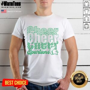 Official Spartans Cheer Cheer Cheer T-Shirt