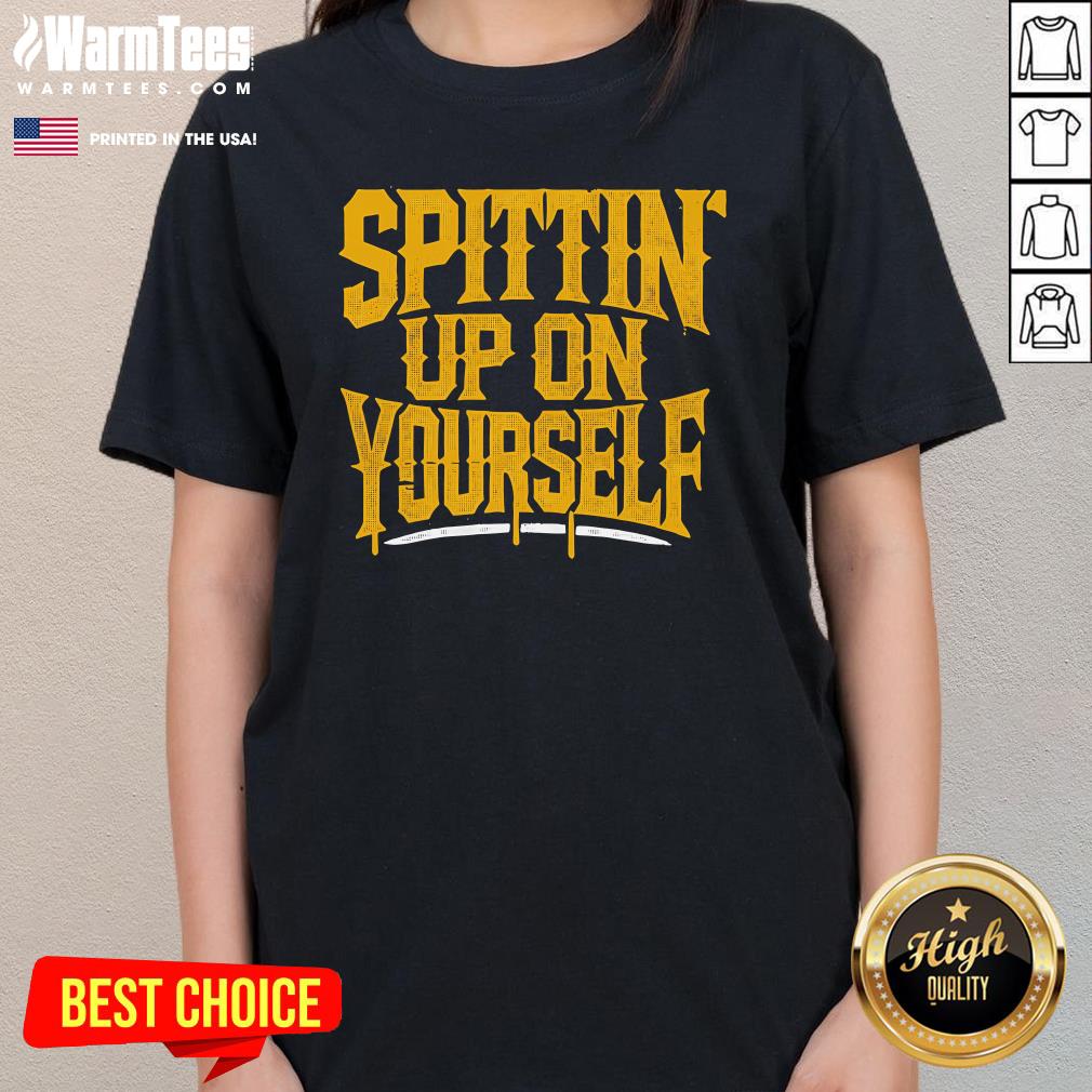 Official Spittin' Up On Yourself T-Shirt - Image 2
