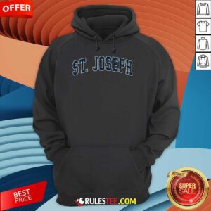 Alternative view of Official St Joseph Michigan Mi Vintage Sports Design T-Shirt