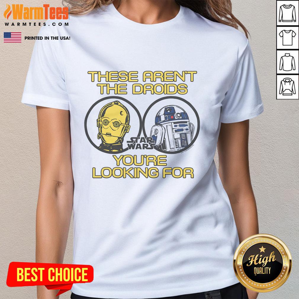 Official Star Wars These Aren't The Droids You're Looking For T-Shirt - Image 3