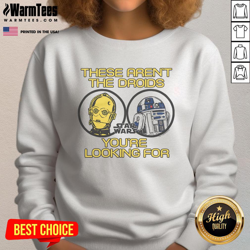 Official Star Wars These Aren't The Droids You're Looking For T-Shirt - Image 5
