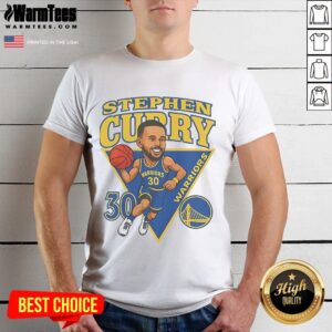 Official Steph Curry #30 Golden State Warriors 2025 NBA Playoffs T-Shirt