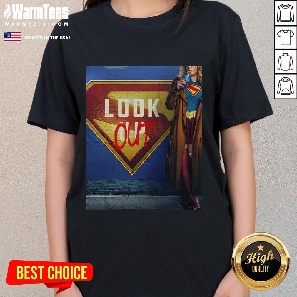 Official Supergirl Look Out June 26 2026 Movie From James Gunn T-Shirt - Image 3