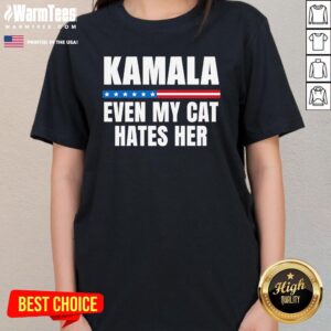 Alternative view of Official Susan Espo Kamala Even My Cat Hates Her T-Shirt