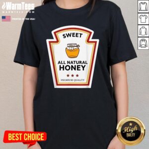 Alternative view of Official Sweet All Natural Honey Condiment Group Costume T-Shirt