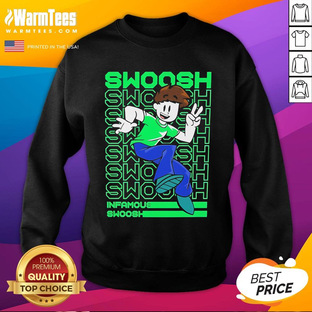 Official Swoosh Infamous Swoosh T-Shirt - Image 4