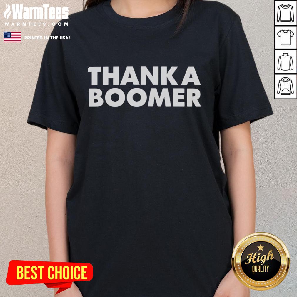 Official Thank A Boomer T-Shirt - Image 3