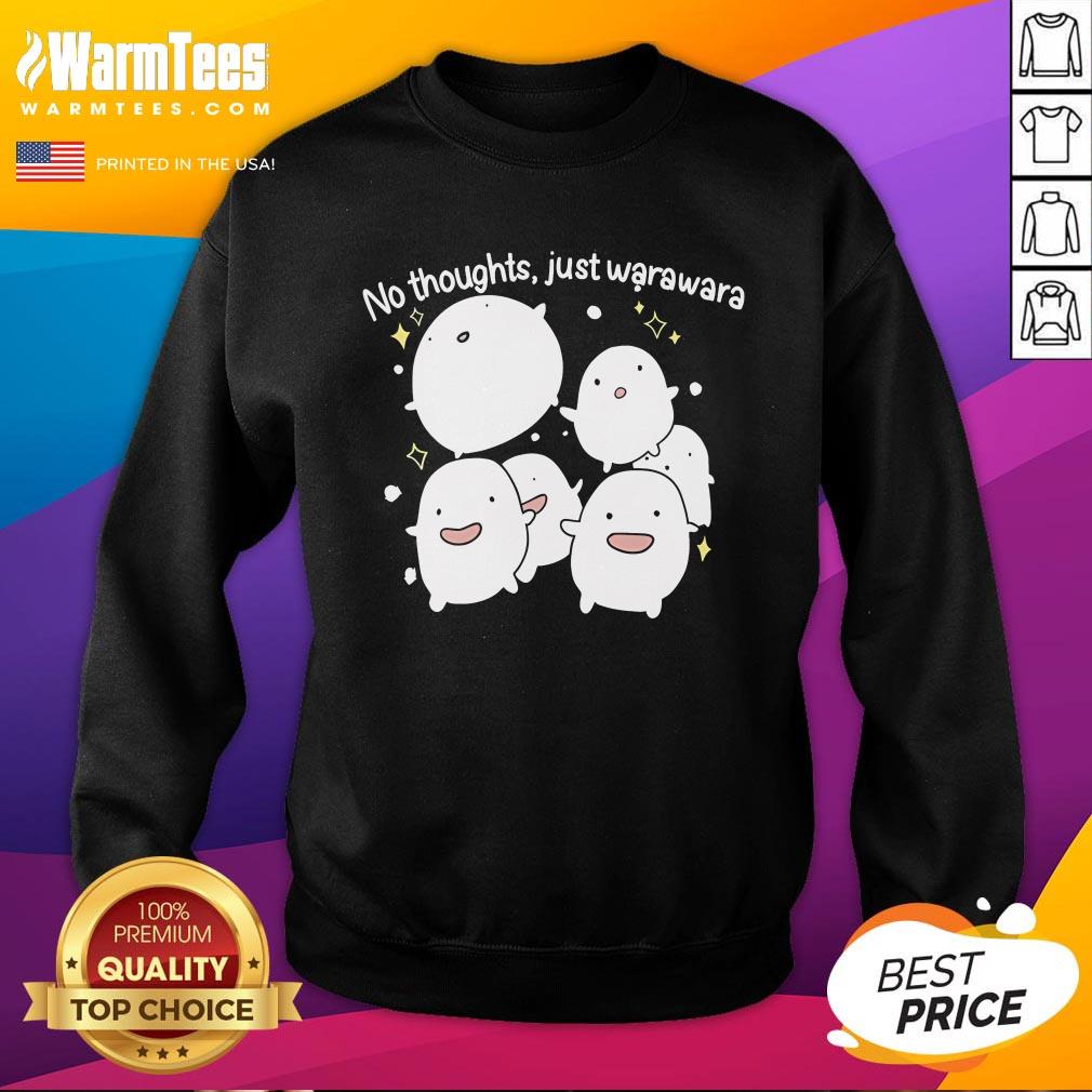 Official The Boy And The Heron No Thoughts Just Warawara T-Shirt - Image 4