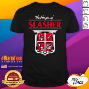 Official The House Of Slasher Horror Movie Halloween T-Shirt