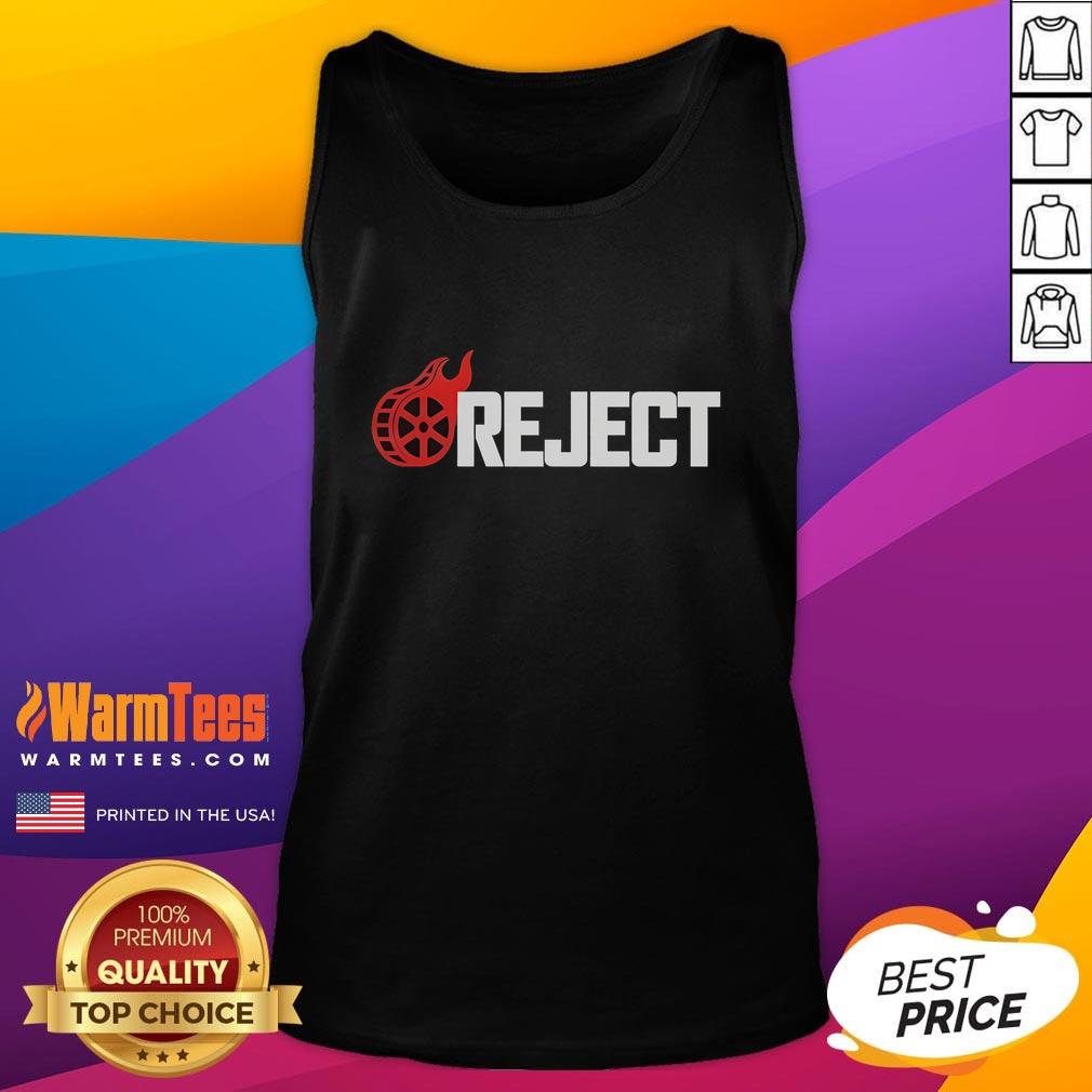 Official The Reel Rejects Flaming Logo T-Shirt - Image 4