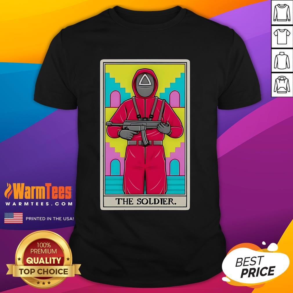 Official The Soldier Squid Game Tarot Card T-Shirt