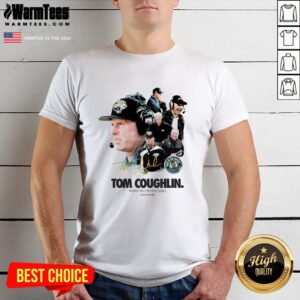 Official Tom Coughlin Welcome To The Pride Of The Jaguars Signature T-Shirt